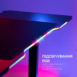 Комп'ютерний стіл OfficePro з електрорегулюванням висоти чорний (ODE514) - мініатюра 14