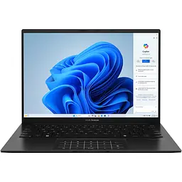 Ноутбук ASUS Zenbook 14 UM3406KA AMD Ryzen AI 7 350 до 5, 0 ГГц, 14'', 3K, OLED, 120 Гц, 32 ГБ LPDDR5X, 1 ТБ SSD, AMD Radeon, Windows 11 Pro, колір Jade Black