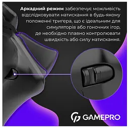 Геймпад Bluetooth джойстик GamePro GPS-13B Bluetooth 5.3/USB (PC/iOS/Android/PS3/PS4) DualShock RGB Black - мініатюра 6
