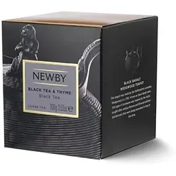 Чай чорний Newby з чебрецем 100 г картон (221260)