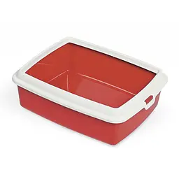 Туалет для котів з рамкою MPS HYDRA MINI RED 43 x 31 x 12 см