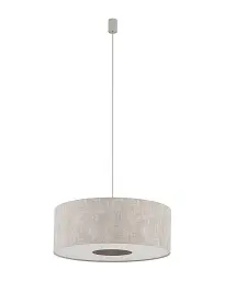 Підвісний світильник, люстра Nowodvorski 11665 Cedro M E27 1x25W IP20 світло-сірий