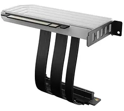 Райзер Hyte PCIE40 4.0 Luxury Riser Cable 200mm White - мініатюра 2