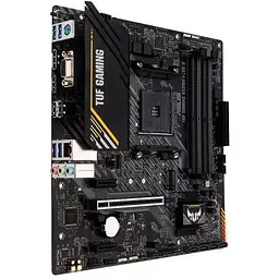Материнська плата Asus TUF Gaming AM4 (A520) A520M-PLUS II, A520, 4xDDR4, Int.Video(CPU), 4xSATA3, 1xM.2, 1xPCI-E 16x 3.0, 2xPCI-E 1x 30 6xUSB3.2/6xUSB2.0, VGA/HDMI/DP, MicroATX - мініатюра 3