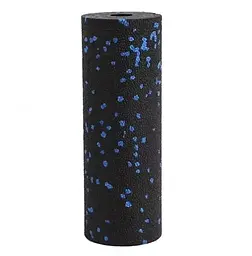 Масажний ролик (роллер) гладкий PowerPlay PP-4346 Mini EPP Foam Roller Чорно/Синій (15,3x5,3 см) (PP_4346_Blue_(15*5)) - мініатюра 2