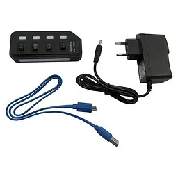 Хаб USB LA-USB305, Black, USB 3.0 - 4xUSB 3.0 Lapara teh0019572 - мініатюра 3