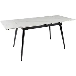 Стіл Avanti REEF White Marble Matt 120-180x80 см - мініатюра 2