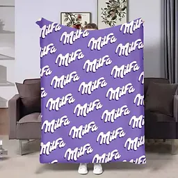Плед плюшевий подарунковий 3D MILFA 160х200 см