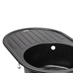 Кухонна мийка Lidz 780x500/200 BLM-14 (LIDZBLM14780500200), Чорний - мініатюра 5