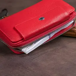 Жіночий шкіряний гаманець ST Leather 19х9,5х2,5 см acs0015405 - мініатюра 8