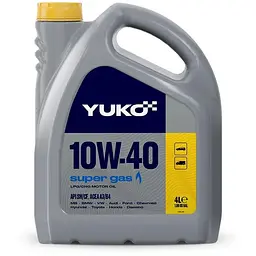Моторна олива Yuko SUPER GAS 10W-40 4л (4820070245332)