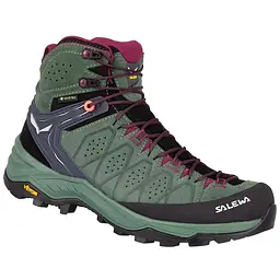Черевики Salewa WS Alp Trainer 2 Mid GTX 40,5 Фіолетовий-Зелений