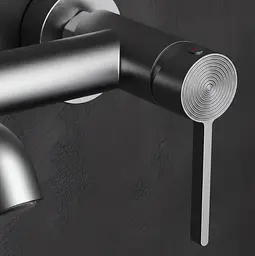 Змішувач для ванни Rea Foster nickel brushed REA-B6326 - мініатюра 2