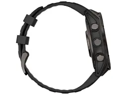 Спортивний годинник Garmin Fenix 8 47mm AMOLED Sapphire Carbon Gray DLC Titanium w. Black/Pebble Gray S. Band (010-02904-20/21) - мініатюра 3