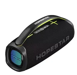 Бездротова караоке система - портативна колонка + мікрофон Hopestar A40 чорна - мініатюра 3