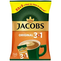 Напій кавовий Jacobs Original 3в1 56*12 г