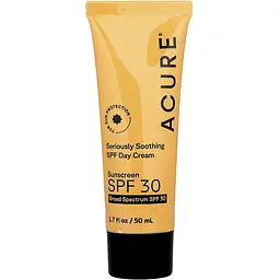 Заспокійливий денний крем Acure Seriuously Soothing SPF 30 50 мл