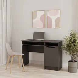 Письмовий стіл MebelStar Лілу 110x50x75 см Антрацит (MBS-1370)