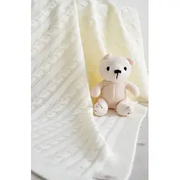 Плед Прованс Soft коси Молочний 220х240 см (13909) - мініатюра 2