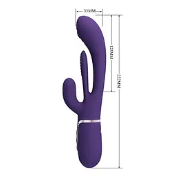 Вібратор PRETTY LOVE Shonia Dark PurpTwinkled Tenderness PRETTY LOVE BW-500041-2 100622 - мініатюра 4