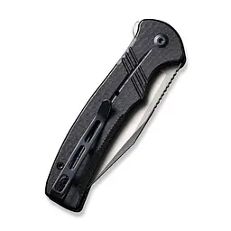 Ніж складаний туристичний Civivi Cogent, (8.8 см) 14C28N/Micarta чорний - мініатюра 7