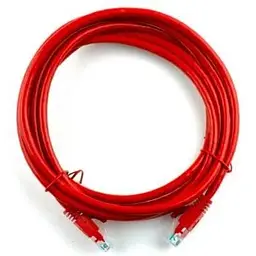 Патч-корд 3м, RJ-45, Cat.5e, CU, мідь, червоний Ritar (PCR-CU/3Rd / 04282)