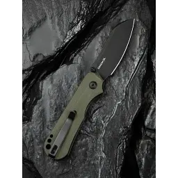 Ніж Civivi Crabby, Green G10, Darkwash (C24055-1) - мініатюра 11