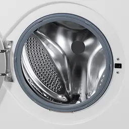 Пральна машина LG з фронтальним завантаженням F2J3WN0W, 6,5кг, 1200, A+++, глибина 44см, Дисплей, Інвертор, Білий (F2J3WN0W) - мініатюра 4