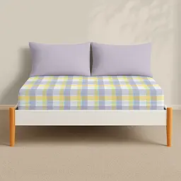 Простирадло на резинці в дитяче ліжечко 60х120 фланель SUNRISE TARTAN COSAS (4822052500262) - мініатюра 3