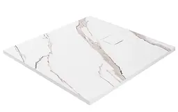 Душовий піддон Rea Magnum 90x90 carrara white REA-K7005, Мармур