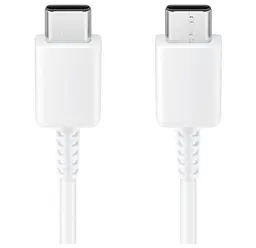 Кабель Samsung USB Type-C - USB Type-C (M/M), 1 м, White (EP-DA705BWRGRU) OEM (EP-DA705BWRGRU-OEM) - мініатюра 2