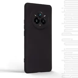 Чехол-накладка для смартфона Realme 14 Pro 5G, противоударный, силиконовый, термополиуретановый (ТПУ), с защитой камеры и корпуса, черный, защита всего корпуса, ArmorStandart (ARM83651) - мініатюра 2