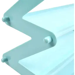 Відкрита полиця для взуття Supretto Shoe Rack 4, 20x45х46.5 см блакитний (8655) - мініатюра 3