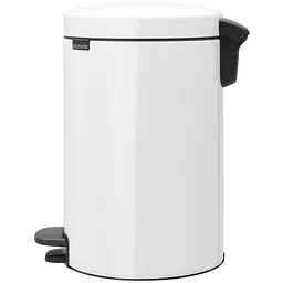 Відро для сміття Brabantia Pedal Bin біле 12 л (111969) - мініатюра 2