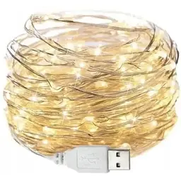Гірлянда крапля роси usb Sun Lamp 100 led нитка довжина 10 м c USB для 5v