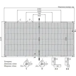 Сонячна панель LONGi Hi-Mo 7 Bifacial N-type LR8-66НGD-625M 625W [164347] - мініатюра 4