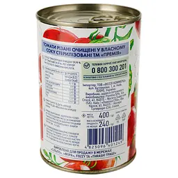 Томати Премія різані шматочками 400 г (470671) - мініатюра 2