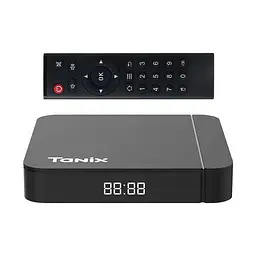 Смарт ТВ приставка Tanix W2 2/16 Гб Smart TV Box Android 11 - мініатюра 1