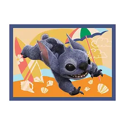 Пазл Trefl Disney Stitch The Movie Відпустка на Гаваях 4 в 1 (35, 48, 54, 70) (5900511346664) - мініатюра 5