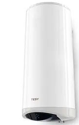 Водонагрівач Tesy Modeco Cloud круглий GCV 1504724D C22 ECW 150 л, 2,4 кВт, "сухий" ТЕН, вертикальний, циліндричний, білий (305086)