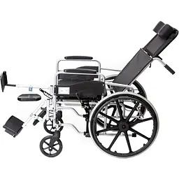 Крісло колісне Karadeniz Medical PM240 із санітарним оснащенням без двигуна - мініатюра 2