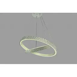 Підвісна люстра LED у спальню Linisoln 1956-60*40 WH метал, акрил, діаметр 60*40 см, висота 50-120 см, потужність 80 Вт,