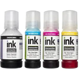 Комплект чорнил ColorWay EPSON L4150/4160/6160/6170 BK/С/M/Y (ColorWay-EP415/EW415SET01) 127мл+3*70мл (CW-EP415/EW415SET01)