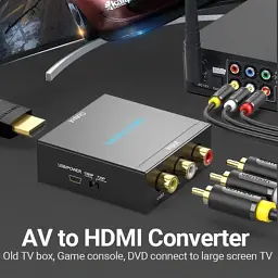 Конвертор RCA to HDMI black Vention (AEFB0) - мініатюра 2