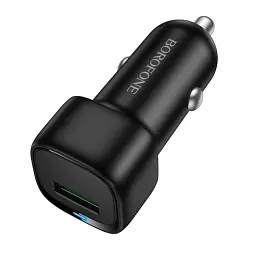 Автомобільний зарядний пристрій BOROFONE BZ34 Cloud single port QC3.0 чорний
