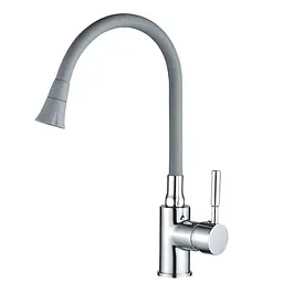 Змішувач для кухні Globus Lux Lazer GLLR-0203SA-G03 хром (25203) - мініатюра 2