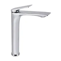 Змішувач для умивальника Qtap Vlasta New високий QTVLA269CRM45652 Chrome