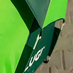 Зонт пляжний Yiwu HP JW-6 з фартухом 145 см, захист від сонця та дощу, для кемпінгу - мініатюра 4