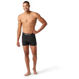Труси чоловічі Smartwool Men's Active Boxer Brief Boxed S Чорний - мініатюра 2