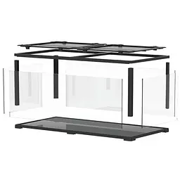 Тераріум Repti-Zoo Super Vision 360 120x45x45 см (RKE1204545) - скляний тераріум для рептилій та амфібій - мініатюра 5